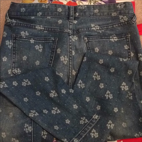 Free people floral jeans 25 - Picture 6 of 8